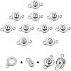 Unicraftale 304 Stainless Steel Snap Clasps STAS-UN0009-06P-5