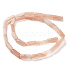 Natural Pink Aventurine Beads Strands G-F631-E28-3