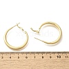 Brass Hoop Earrings for Women EJEW-A121-18A-G-3