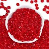 Transparent Colours Glass Seed Beads SEED-P008-01A-01-3