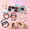 DIY Natural & Synthetic Mixed Gemstone Stretch Bracelets Making Kits DIY-YW0008-97-4