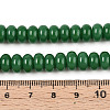 Opaque Solid Color Glass Beads Strands X-GLAA-ZX008-8mm-18T-4