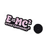 Math Equation Black Alloy Brooches JEWB-S018-05D-3
