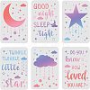 PET Plastic Drawing Painting Stencils Templates Sets DIY-WH0172-450-1