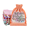 20Pcs 10 Colors Linen Pouches ABAG-HY0001-05-1
