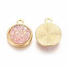 Resin Pendants RESI-F015-A08-2