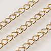 Ion Plating(IP) Handmade 304 Stainless Steel Curb Chains STAS-P200-11G-1