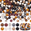   200Pcs 10 Style DIY Round Beads Jewelry Making Finding Kits DIY-PH0021-75-1