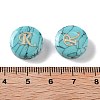 Synthetic Turquoise Beads G-A238-02R-3