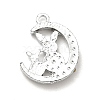 Alloy Rhinestone Pendants ALRI-C007-37P-3