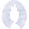 10 Yards Mermaid Color Polyester Pleated Lace Trim Ribbon DIY-WH0419-43D-1