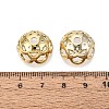 UV Plated ABS Bead Caps OACR-D316-04B-11-3