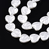 ABS Plastic Imitation Pearl Beads Strands X-KY-N015-09-B01-3