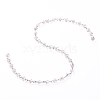 Handmade Electroplate Glass Beaded Chains AJEW-JB00528-06-2