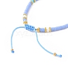 Adjustable Nylon Thread Braided Bead Bracelets BJEW-JB06199-3