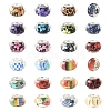 30Pcs Large Hole Resin European Beads OPDL-YW0001-07-2
