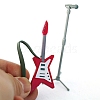 Plastic Musical Instruments Miniature Ornaments PW-WGFB6BD-01-3