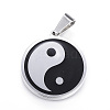 Feng Shui 304 Stainless Steel Pendants X-STAS-D161-08P-1