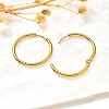 304 Stainless Steel Hoop Earrings for Women EJEW-M068-15G-G-1