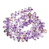 Natural Ametrine Beads Strands G-L649-A09-01-3