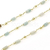 Handmade Natural Amazonite Beaded Chains CHC-E021-01C-4