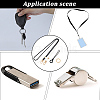 2Pcs Polyester Mobile Straps HJEW-GF0001-65-4
