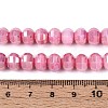Anti-Tarnish Electroplate Glass Beads Strands GLAA-T025-8mm-19C-4
