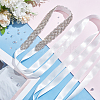 Rhinstone Flower Bridal Belt for Wedding Dress AJEW-WH0515-23B-4