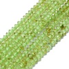 Natural Peridot Beads Strands G-G106-B01-01-1