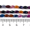 Natural Dragon Veins Agate Beads Strands G-G177-A03-01-5