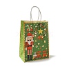 Christmas Nutcracker Kraft Paper Bags ABAG-B006-03A-2