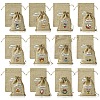 12Pcs 12 Styles Christmas Printed Burlap Packing Pouches Drawstring Bags ABAG-FS0001-03B-2
