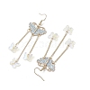 Zinc Alloy Enamel Chandelier Component Links EJEW-JE06314-4