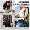 Rectangle Cowhide Mobile Phone Waist Belt Pouches AJEW-WH0596-953A-7