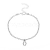 Fashionable and Creative Rhinestone Anklet Bracelets XR7352-15-1