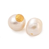 Oval Natural Freshwater Pearl Beads PEAR-K009-02G-2