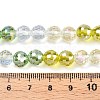 Transparent Glass Beads Strands GLAA-T023-32A-4