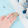 9Pcs 3 Styles Alloy Bead Cap Pendant Bails FIND-DR0001-20A-3