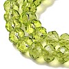 Transparent Baking Paint Glass Beads X1-DGLA-A034-T8mm-D05-3