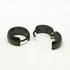 Personalized Unisex 304 Stainless Steel Huggie Hoop Earrings EJEW-G121-47-2-2