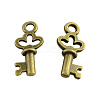 Tibetan Style Alloy Key Pendants LS-TIBEP-Q035-80AB-NR-1