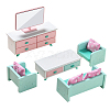 Wooden Miniature Mini Dollhouse Furniture MIMO-PW0003-058C-1