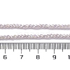 Electroplate Glass Beads Strands EGLA-H107-01A-A02-4