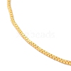 Rack Plating Brass Box Chain Bracelet Making KK-M285-04G-3