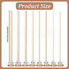 Olycraft 42Pcs 8 Styles Wood Sticks DIY-OC0012-45-2