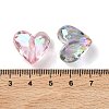 UV Plating Transparent Acrylic Beads OACR-D038-02B-3