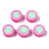 Handmade Polymer Clay Beads CLAY-N008-037G-1