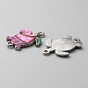 Zinc Alloy Enamel Connector Charms LS-FIND-WH0136-19C-2