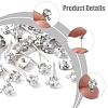 16Pcs Brass Stud Earring Findings KK-FS0001-56P-2