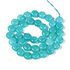 Dyed Natural White Jade Beads Strands G-T143-16F-2